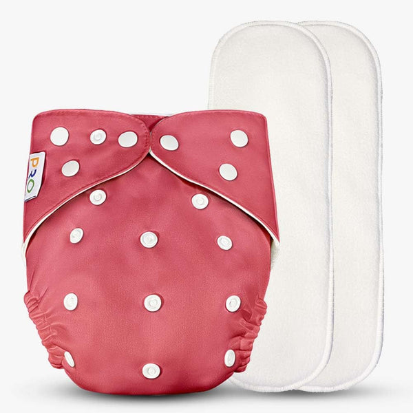 Pro Reuseable Cloth Diaper Pink