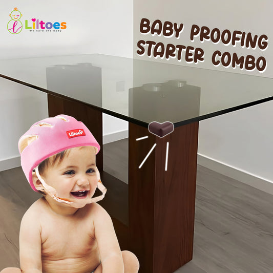 Baby Head Protector (Pink) & Corner Guard
