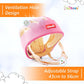 Baby Head Protector (Pink) With Kneepad
