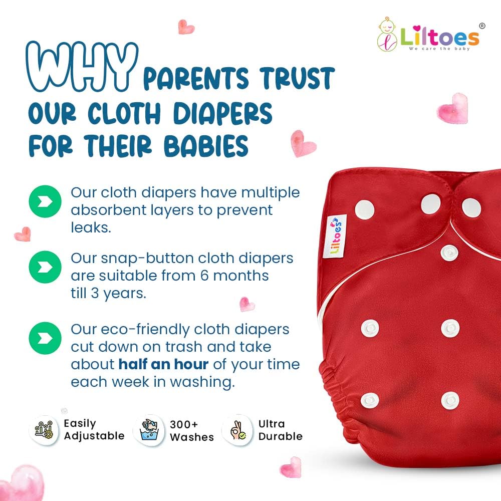 Pro Cloth Diaper (Red)