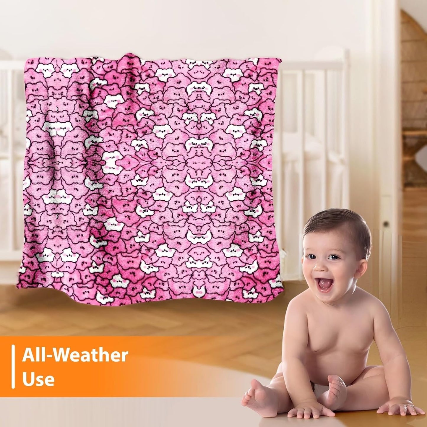 Baby Blanket Combo (Brunella+Spooky Babe)