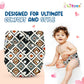 Cloth Diaper (FLOWER & SQUARE)