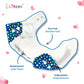 Cloth Diaper (BLUE-STAR, HEART & GREEN)