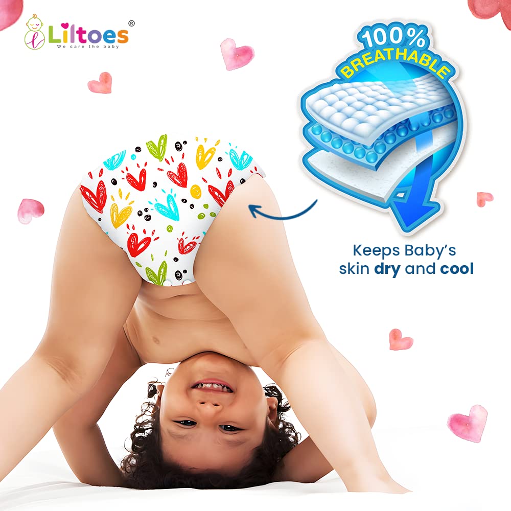 Cloth Diaper (BLUE-STAR, HEART & GREEN)