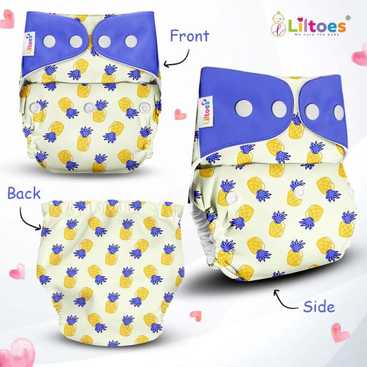 Cloth Diaper (Hawaiian Pineapple)
