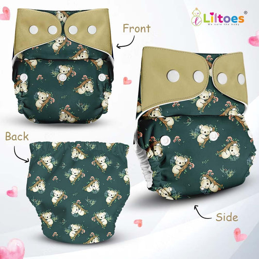 Cloth Diaper (Dozing koala)
