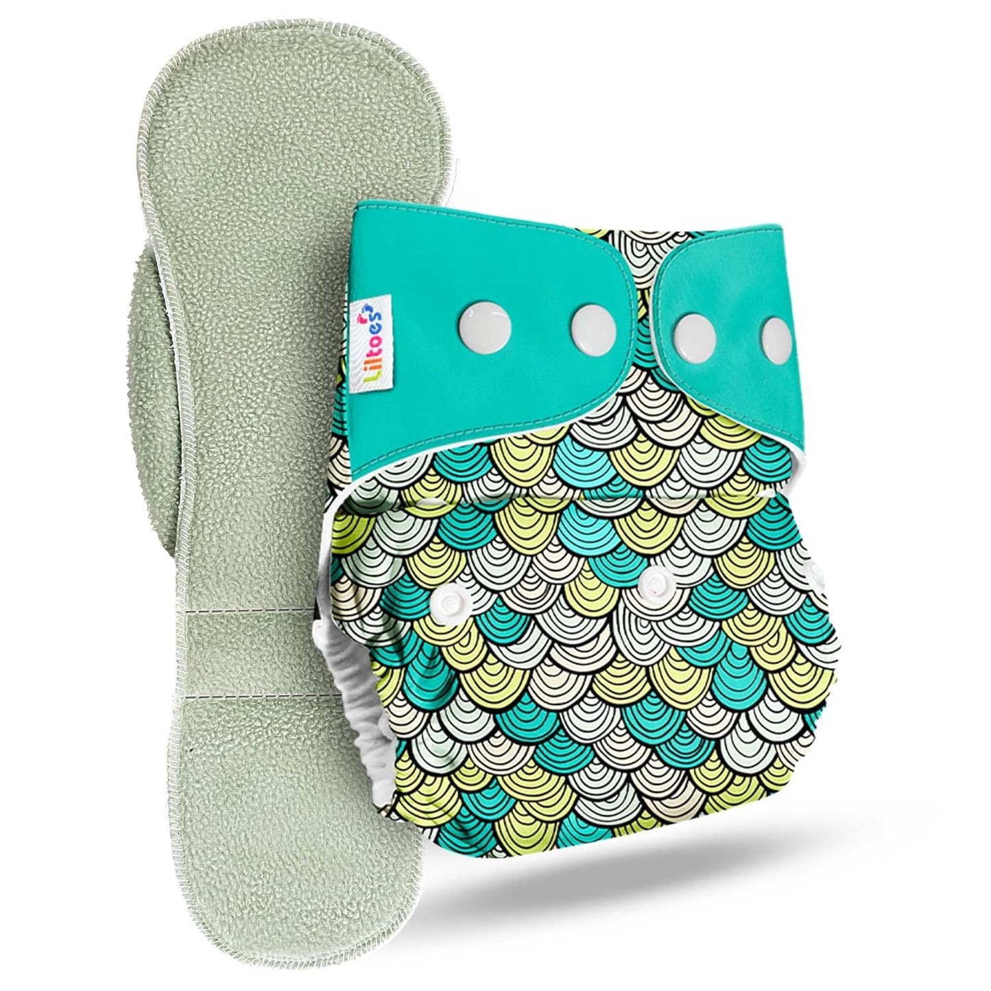 Cloth Diaper (Maze Green)