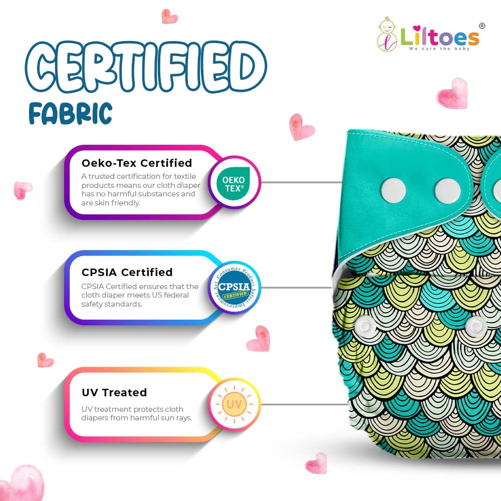 Cloth Diaper (Maze Green)
