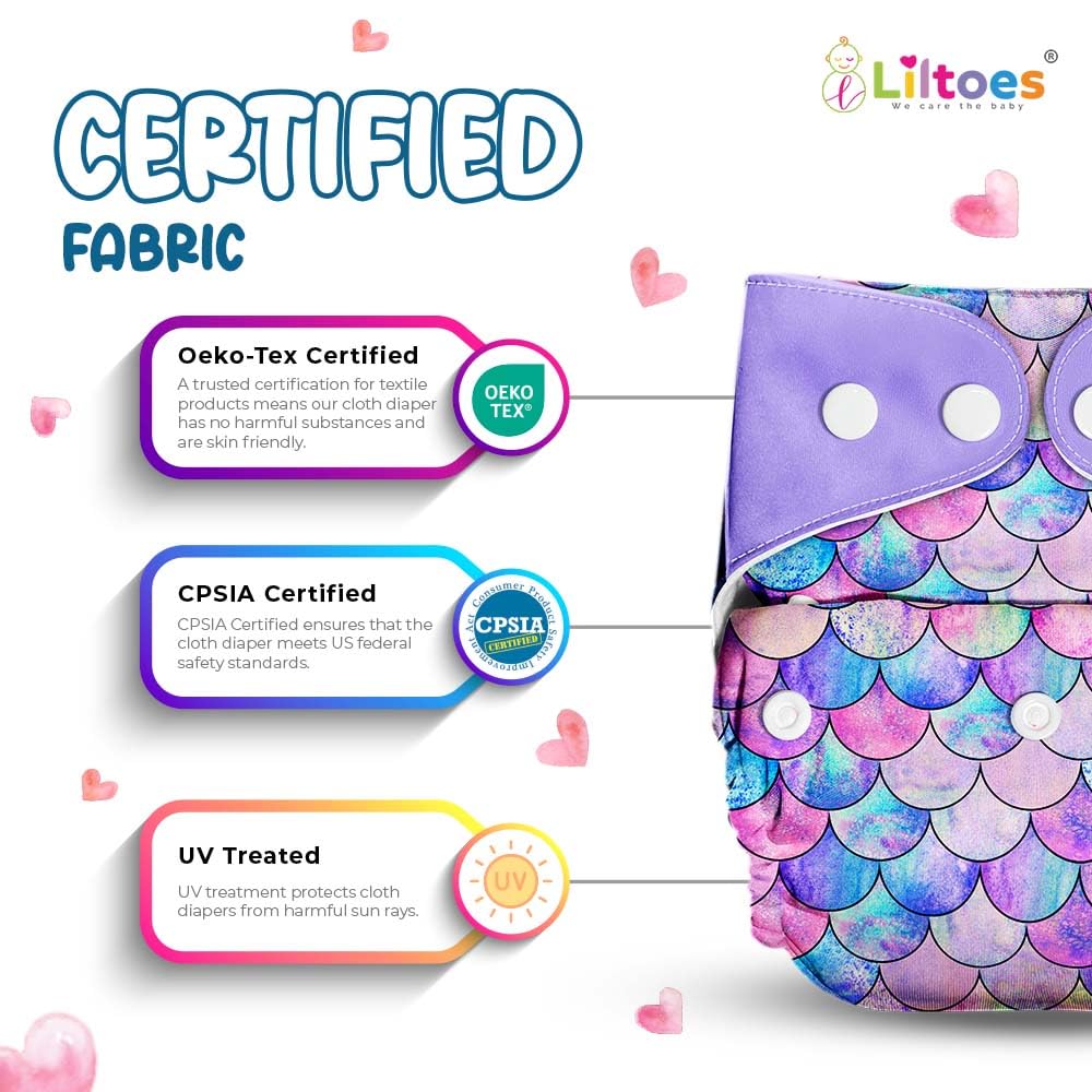 Cloth Diaper (Little Mermaid)