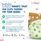 Cloth Diaper (Avo Baby &  Duplin Checkered)