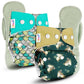 Cloth Diaper (Dozing Koala & Maze Green)