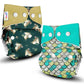 Cloth Diaper (Dozing Koala & Maze Green)