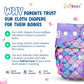 Cloth Diaper (Jungle Safari & Little Mermaid)