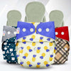 Cloth Diaper (Ice Polar,  Hawaiian Pineapple &  Checkered)