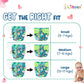 Cloth Diaper (Jungle Safari, Little Mermaid & Nerdy Sheep)