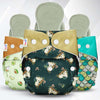 Cloth Diaper (Dozing Koala, Maze Green &  Avo Baby)