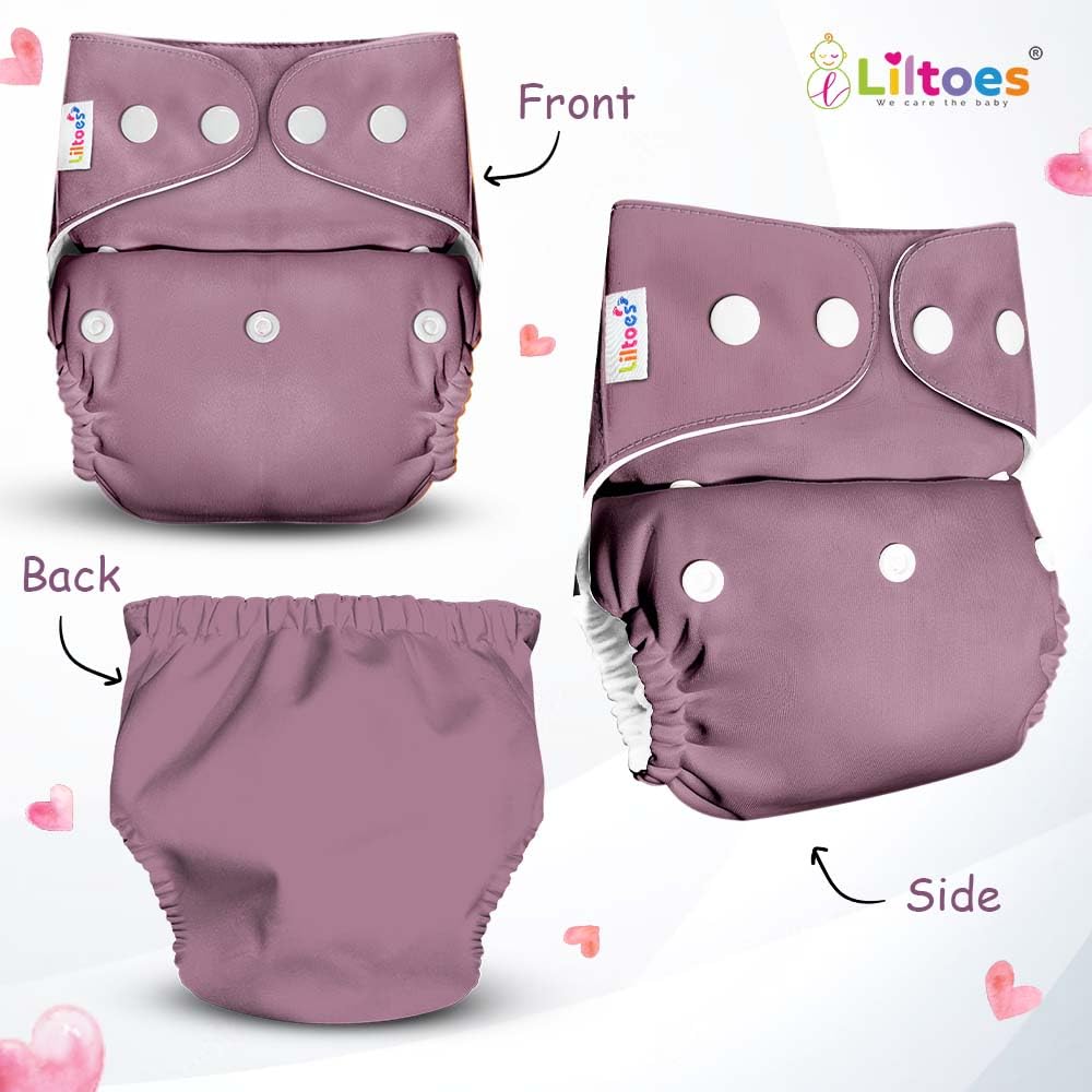 Cloth Diaper (Dusty Rose)