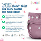 Cloth Diaper (Dusty Rose)