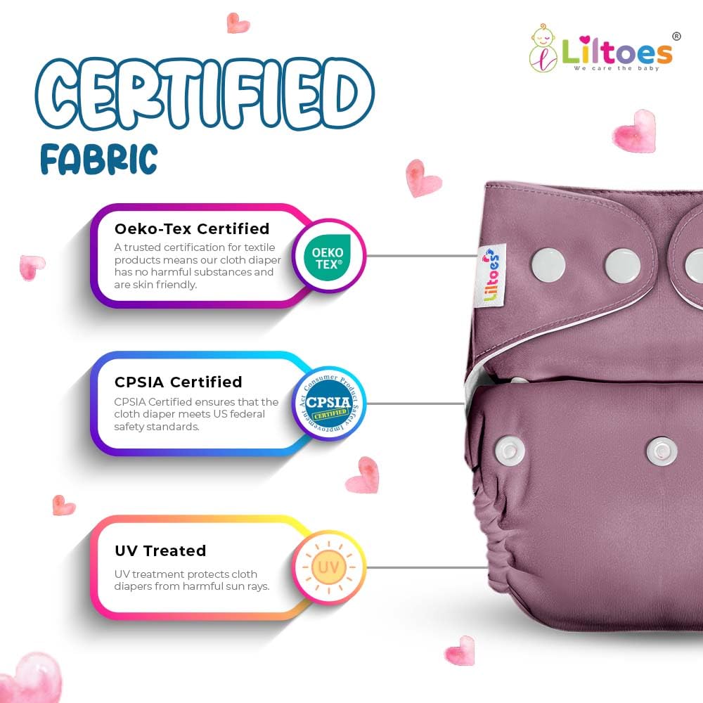 Cloth Diaper (Dusty Rose)