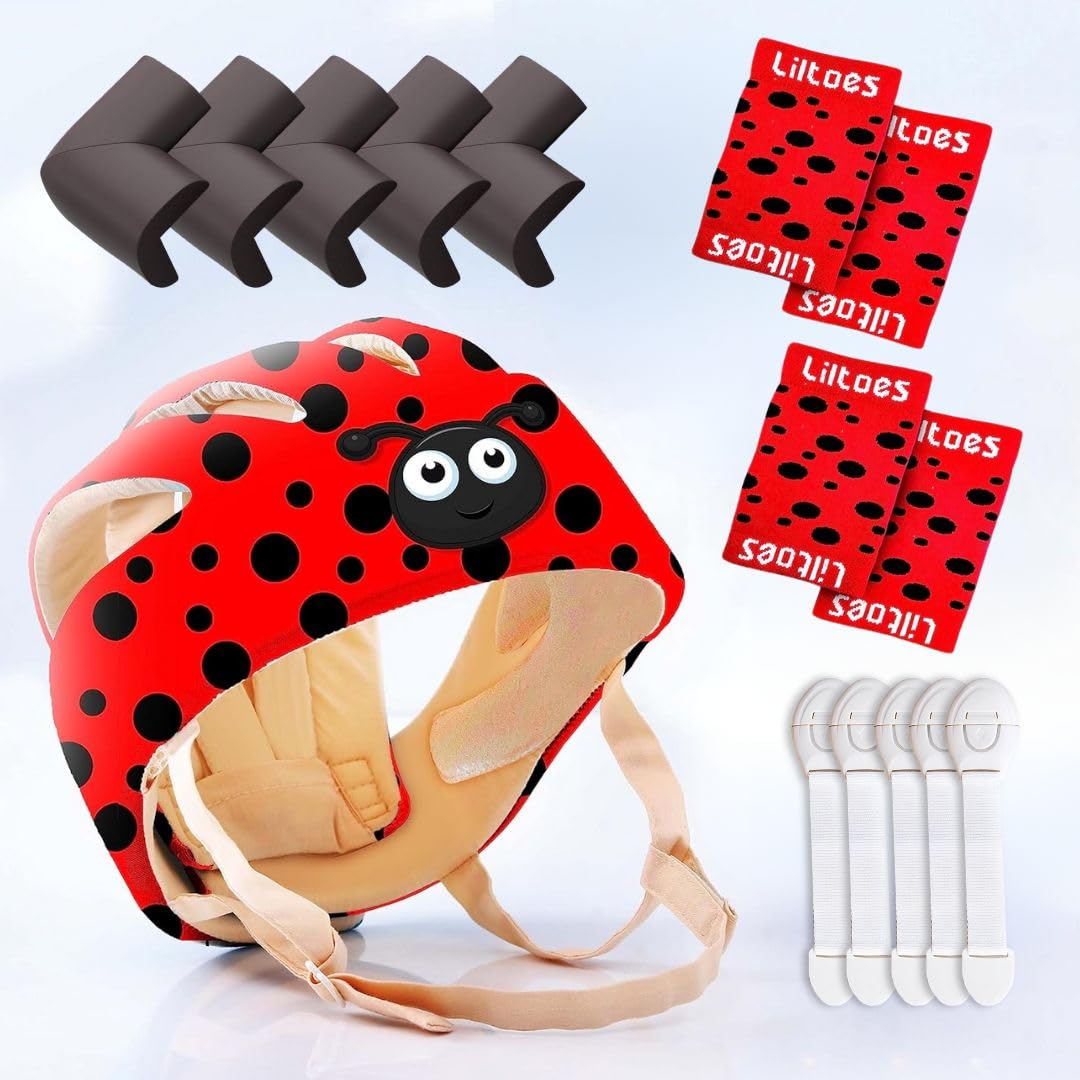 Baby Head Protector (Lady Bird), Kneepad, Corner Guard & Cabinet Lock