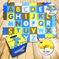 A to Z Puzzle Mat with Side Walls -Set of 46 Tiles (Multicolour)