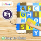 A to Z Puzzle Mat with Side Walls -Set of 46 Tiles (Multicolour)
