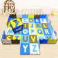 A to Z Puzzle Mat with Side Walls -Set of 46 Tiles (Multicolour)