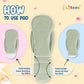 Booster Pads for Cloth Diaper (Green) Pack Of 7